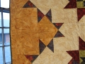 Deb Tucker Star Border Quilting detail