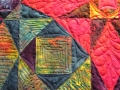 Star Quilt detail quilting 2